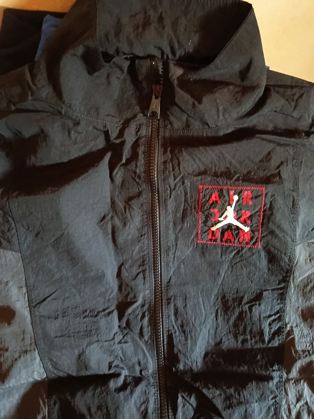 Jordan Men's Black Lightweight Windbreaker Jacket